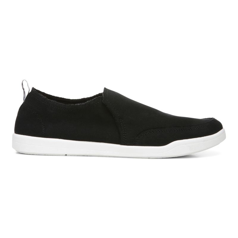 Vionic Women's Malibu Slip On - Black Canvas