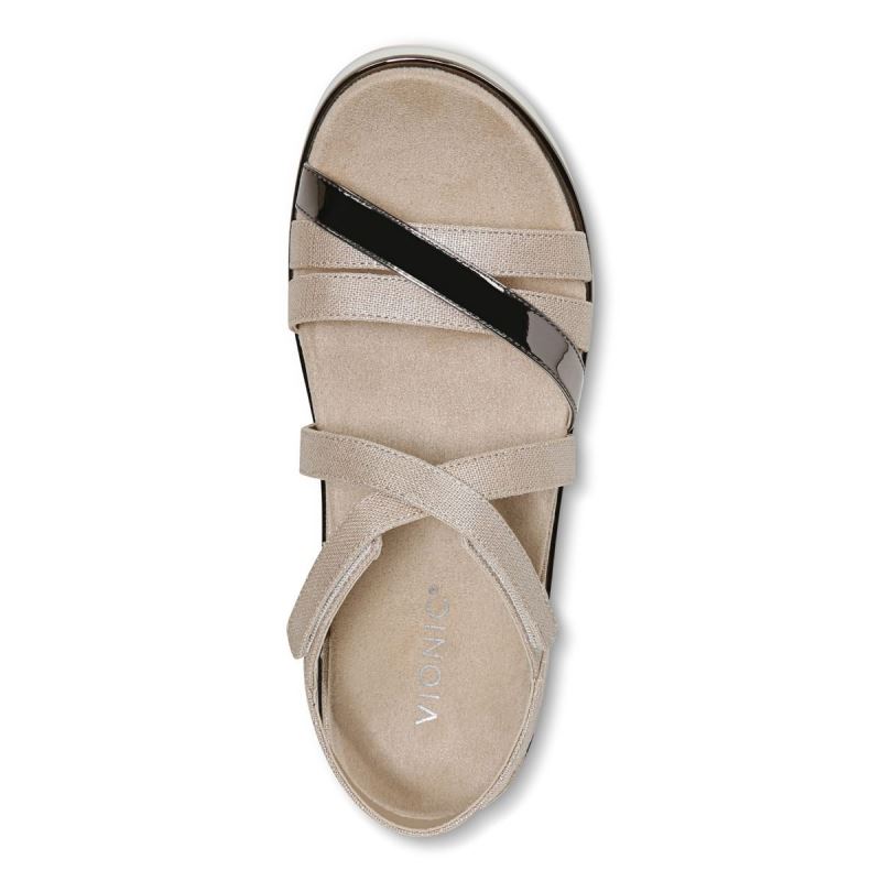 Vionic Women's Kellyn Flatform Sandal - Moonlight
