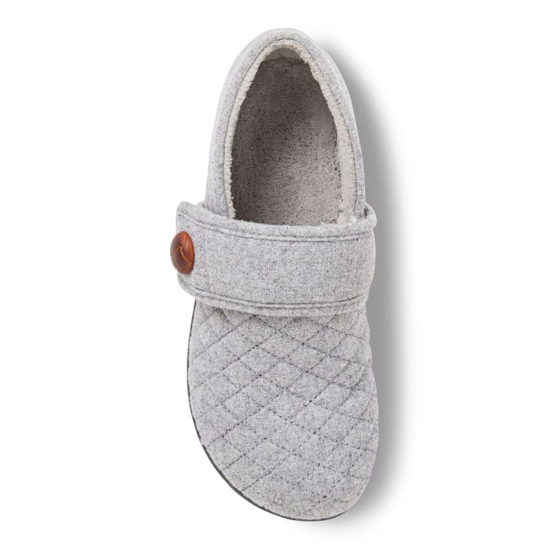Vionic Women's Jackie Slipper - Light Grey