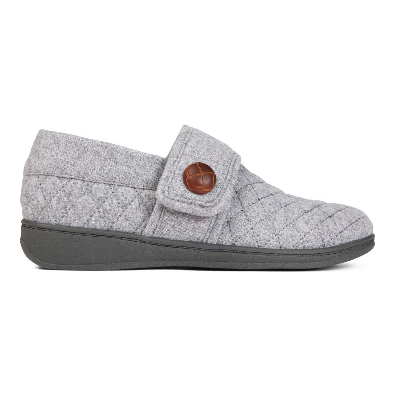 Vionic Women's Jackie Slipper - Light Grey