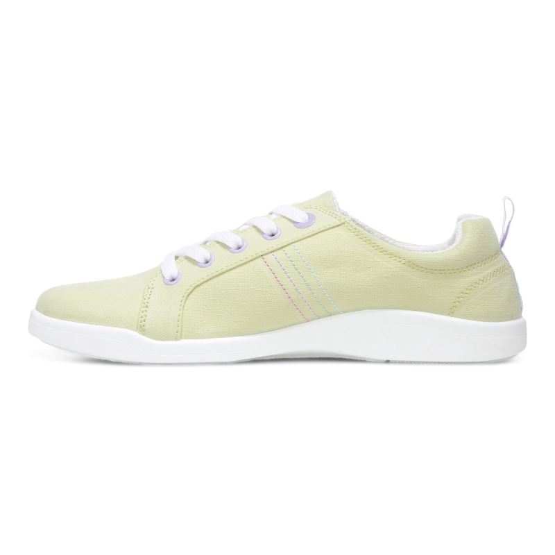 Vionic Women's Stinson Sneaker - Citrine Canvas