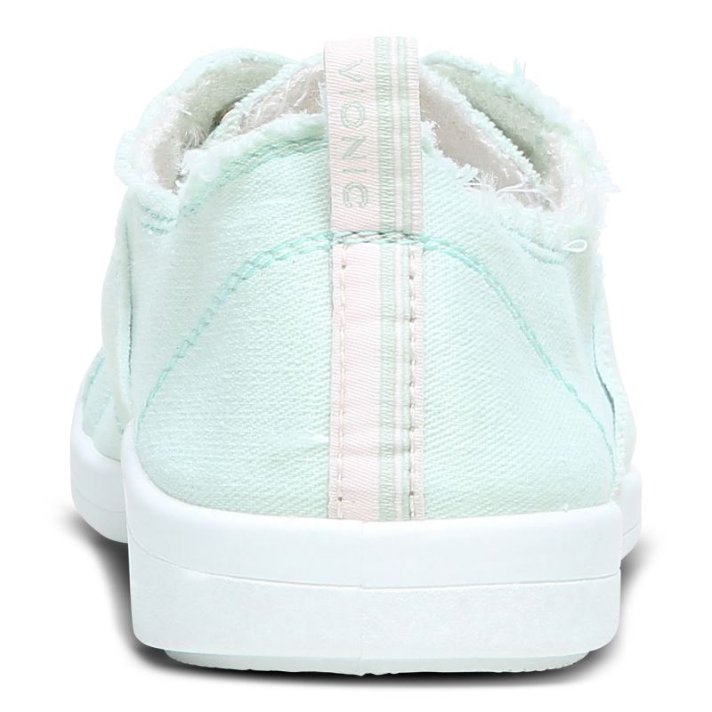 Vionic Women's Pismo Casual Sneaker - Seafoam Canvas