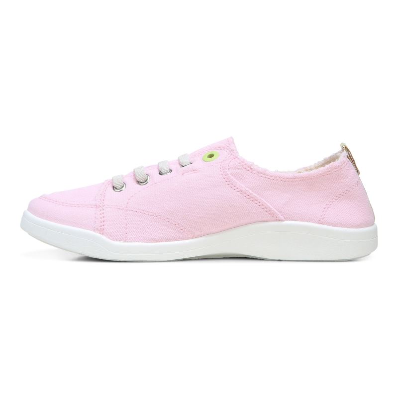 Vionic Women's Pismo Casual Sneaker - Cherry Blossom Canvas