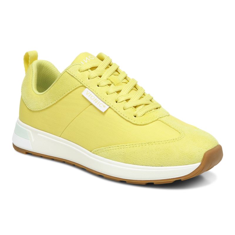 Vionic Women's Breilyn Sneaker - Canary - Click Image to Close