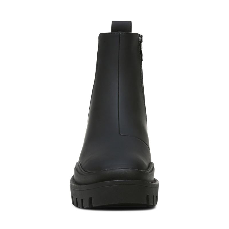 Vionic Women's Karsen Boot - Black Synthetic Rubber