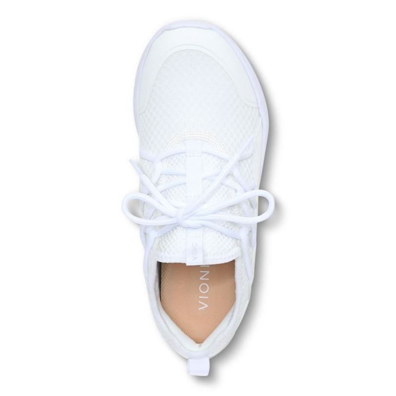 Vionic Women's Zeliya Lace Up Sneaker - White