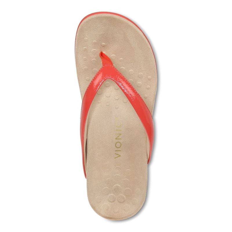 Vionic Women's Dillon Toe Post Sandal - Poppy