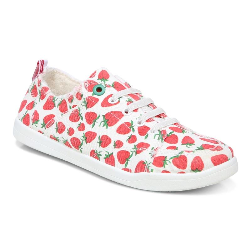 Vionic Women's Pismo Casual Sneaker - Strawberries - Click Image to Close