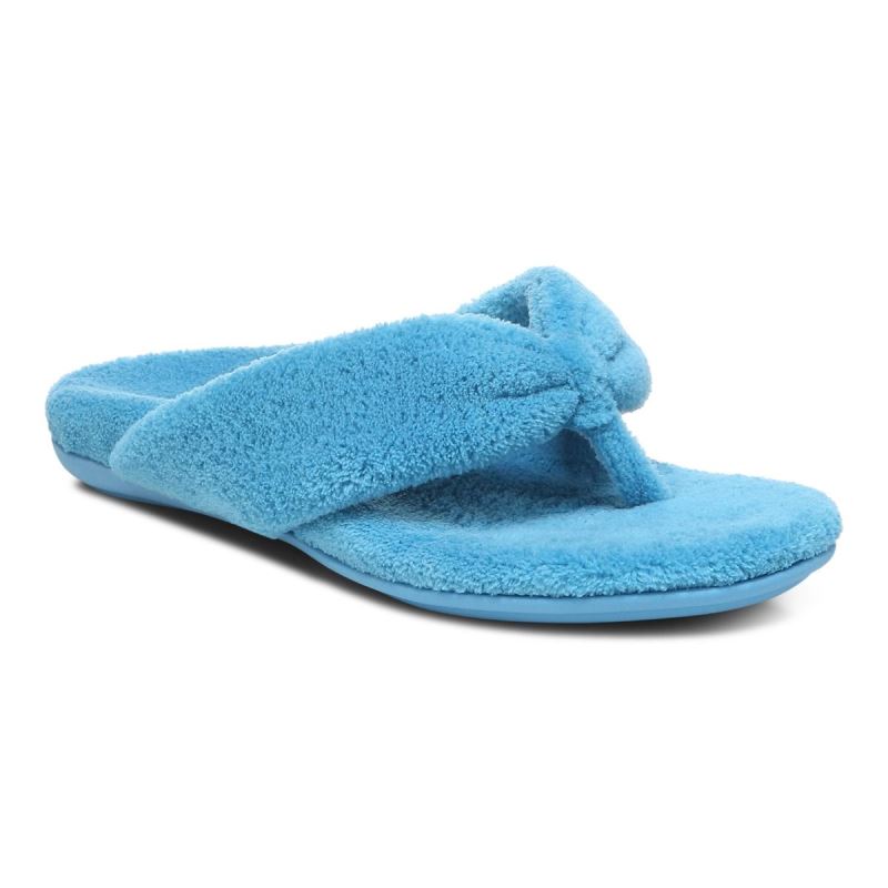 Vionic Women's Lydia Slipper - Deep Teal - Click Image to Close