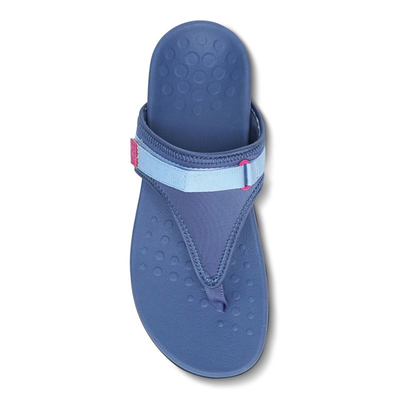 Vionic Women's Tiffany Toe Post Sandal - Indigo