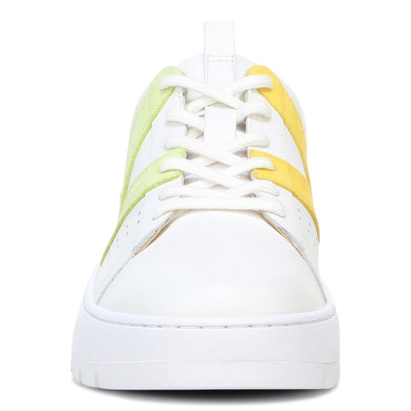 Vionic Women's Simasa Sneaker - White Pale Lime