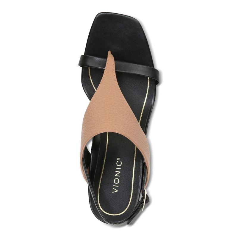 Vionic Women's Alondra Heeled Sandal - Black