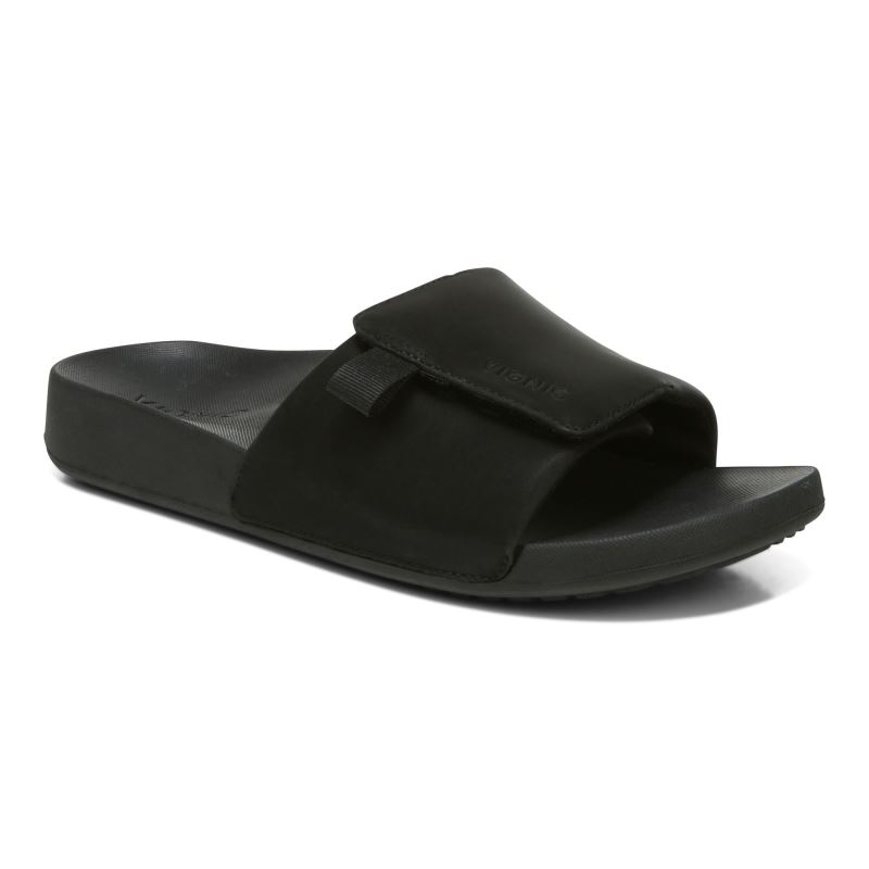 Vionic Women's Keira Slide Sandal - Black - Click Image to Close