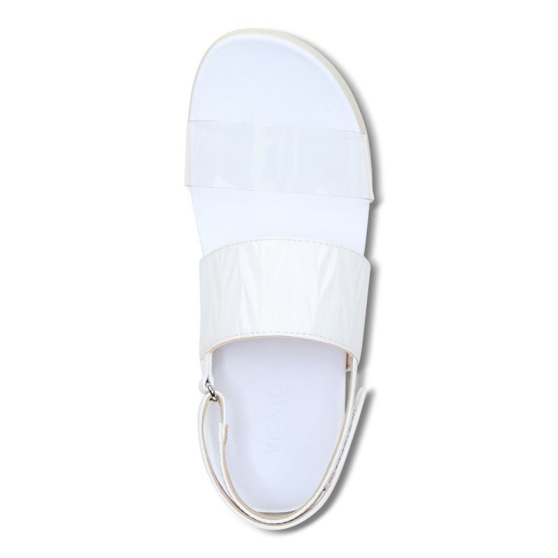 Vionic Women's Karleen Platform Sandal - White