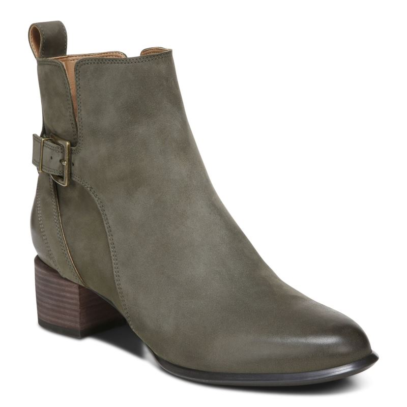 Vionic Women's Sienna Boot - Olive - Click Image to Close