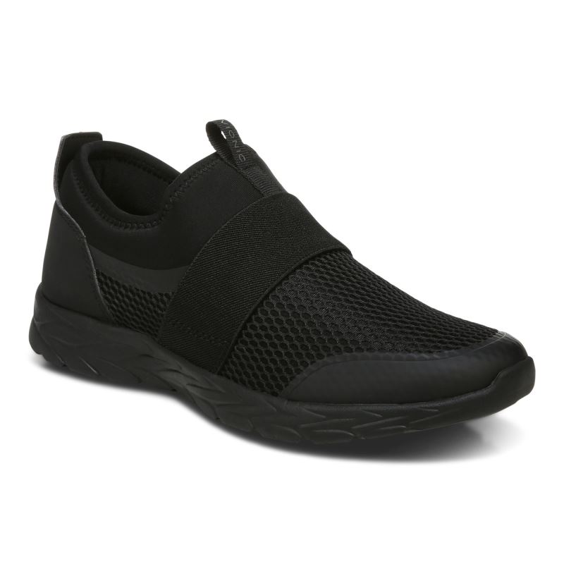 Vionic Women's Camrie Slip on Sneaker - Black Black