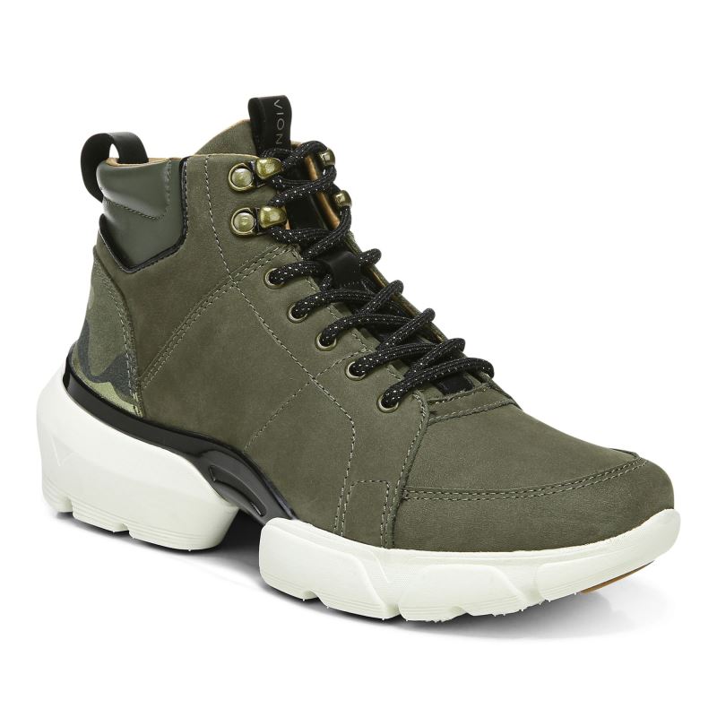 Vionic Women's Freedom Boot - Olive - Click Image to Close