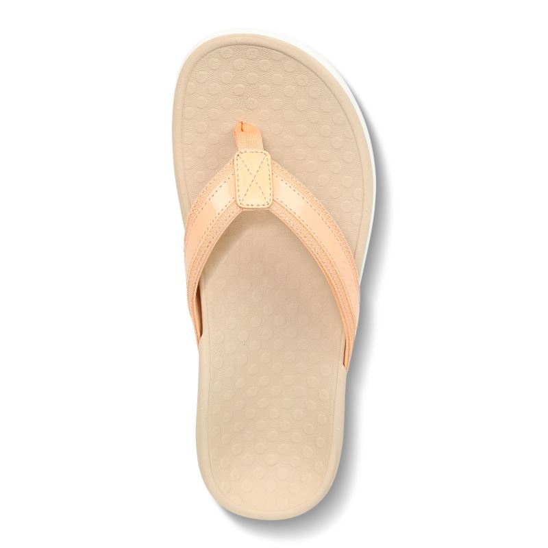 Vionic Women's Tide II Toe Post Sandal - Apricot