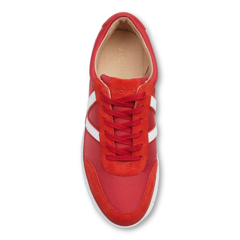 Vionic Men's Ansel Sneaker - Cherry