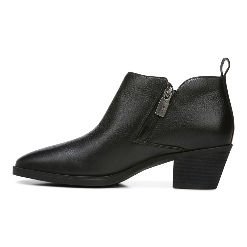 Vionic Women's Cecily Ankle Boot - Black Leather