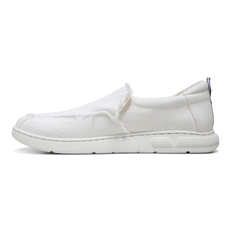 Vionic Men's Seaview Slip on Sneaker - White