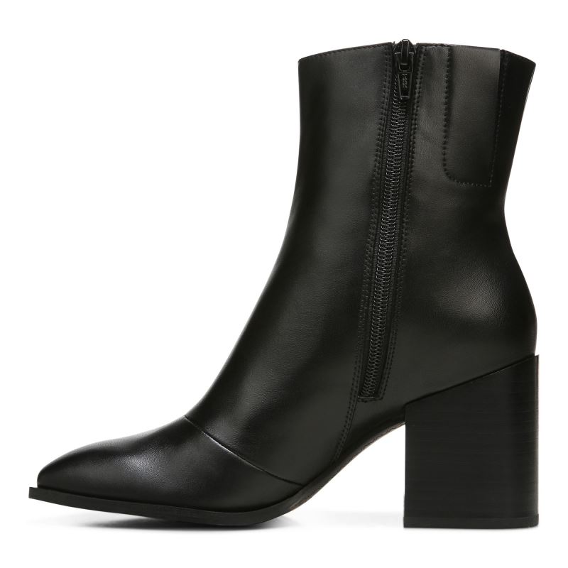 Vionic Women's Harper Ankle Boot - Black Leather