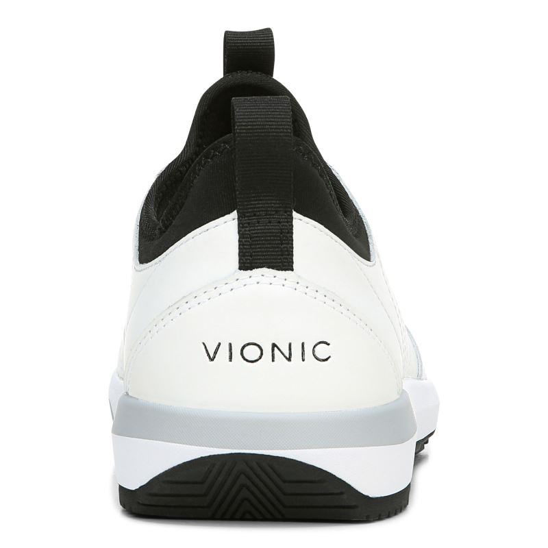 Vionic Men's Trent Sneaker - White Leather
