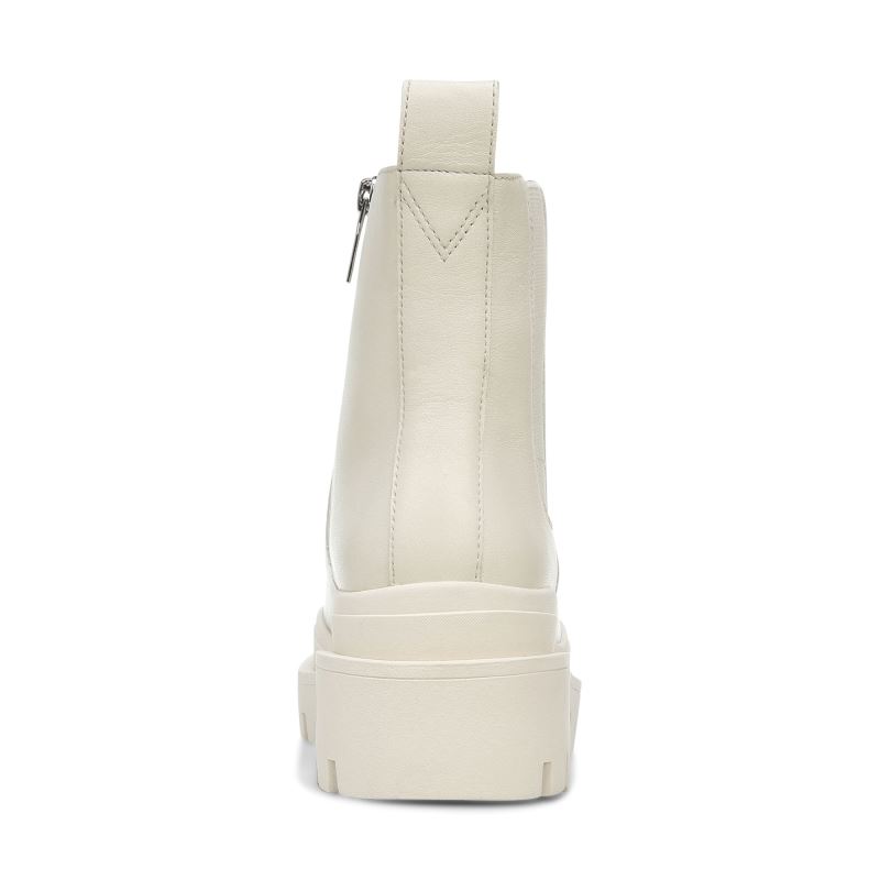 Vionic Women's Karsen Boot - Cream Leather