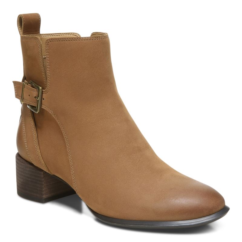 Vionic Women's Sienna Boot - Toffee - Click Image to Close