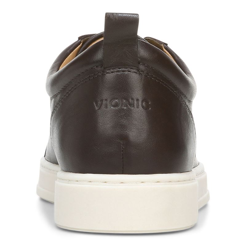 Vionic Men's Lucas Lace up Sneaker - Chocolate