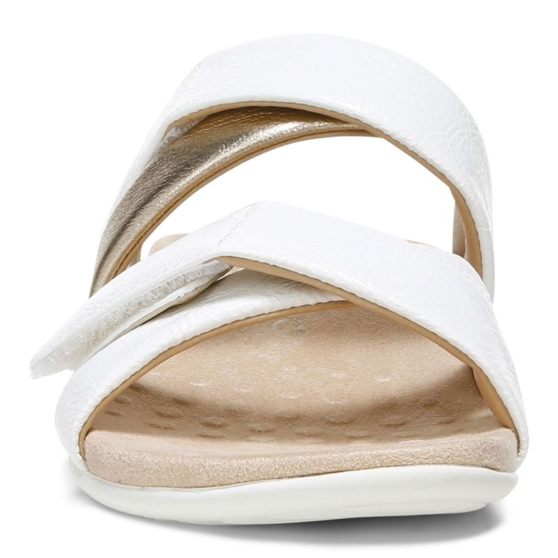 Vionic Women's Hadlie Slide Sandal - White