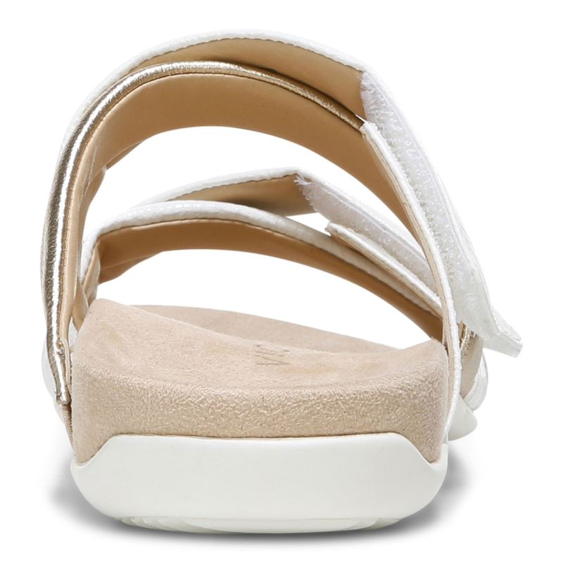 Vionic Women's Hadlie Slide Sandal - White