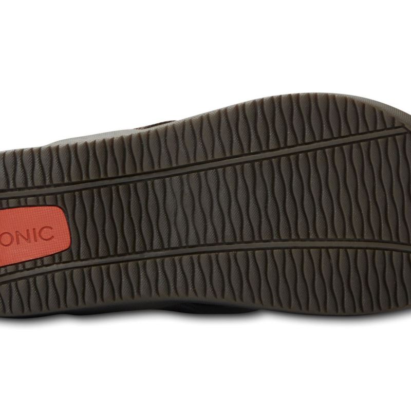 Vionic Men's Wave Toe Post Sandal - Khaki