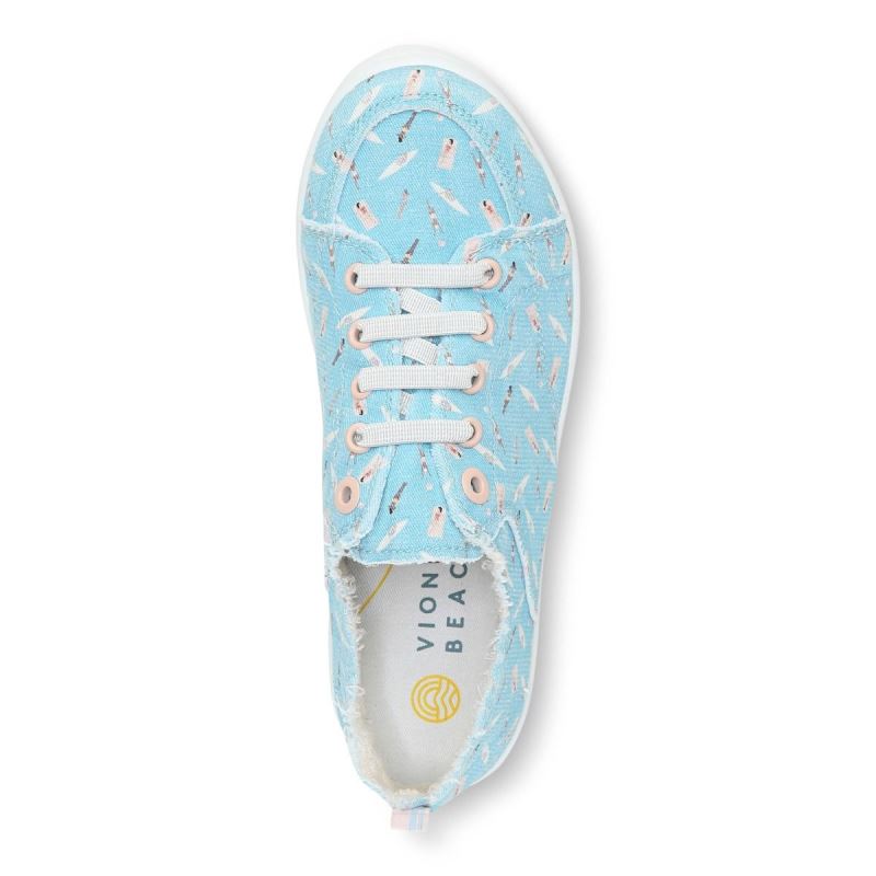 Vionic Women's Pismo Casual Sneaker - Porcelain Blue