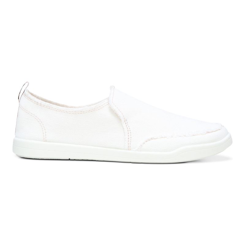 Vionic Women's Malibu Slip On - Cream Canvas
