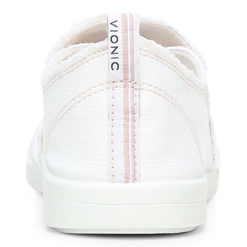 Vionic Women's Malibu Slip On - Cream Canvas