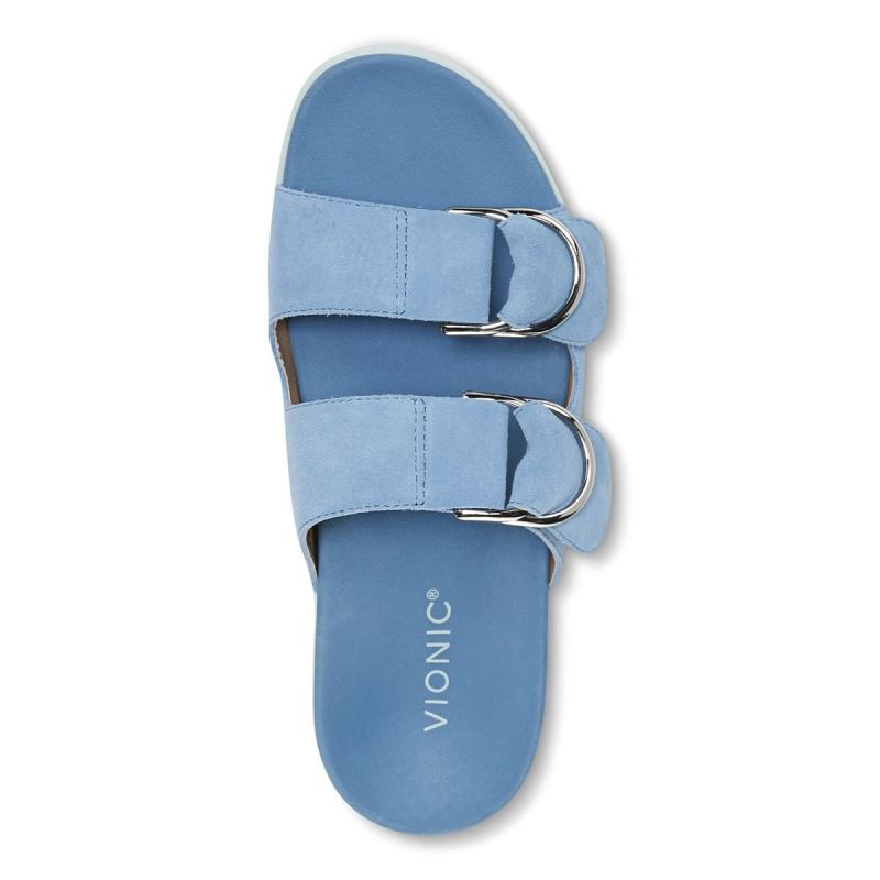 Vionic Women's Corlee Slide Sandal - Sky
