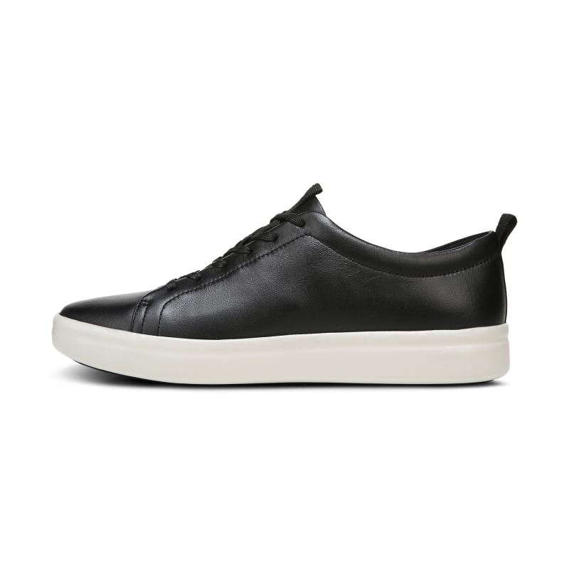 Vionic Women's Paisley Sneaker - Black Leather