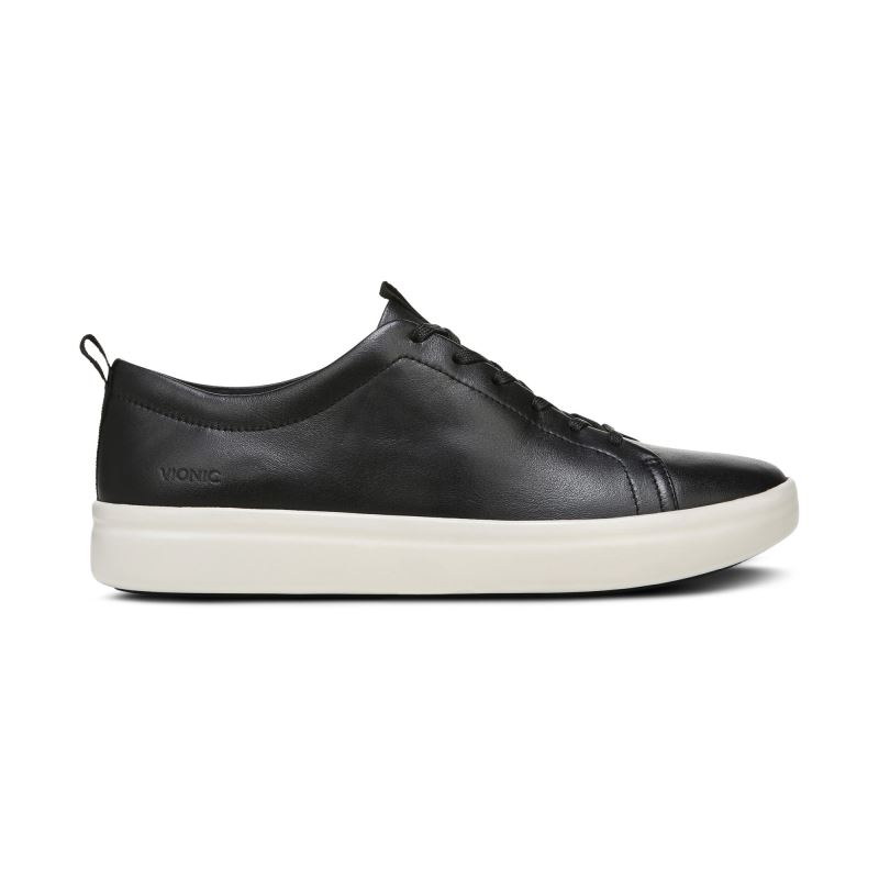 Vionic Women's Paisley Sneaker - Black Leather