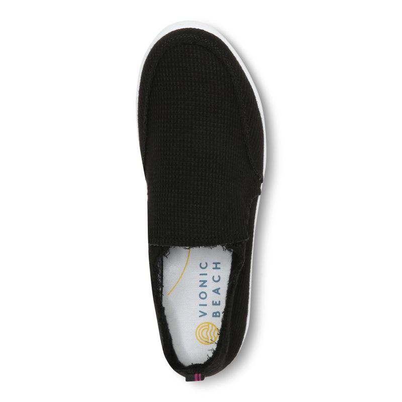 Vionic Women's Malibu Slip On - Black Knit