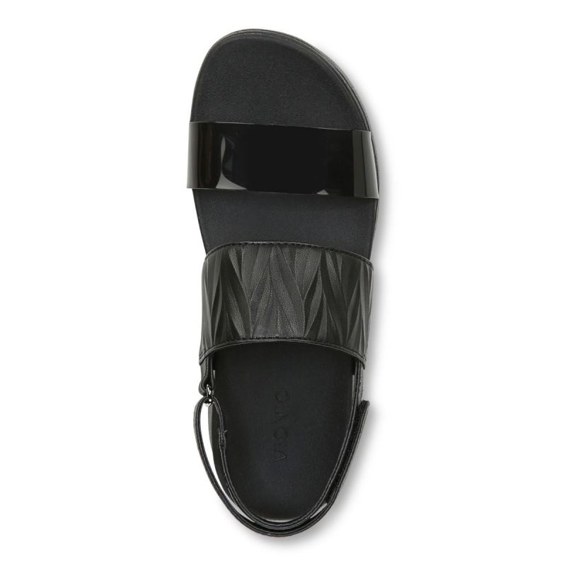 Vionic Women's Karleen Platform Sandal - Black