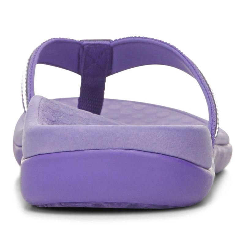 Vionic Women's Tide II Toe Post Sandal - Amethyst
