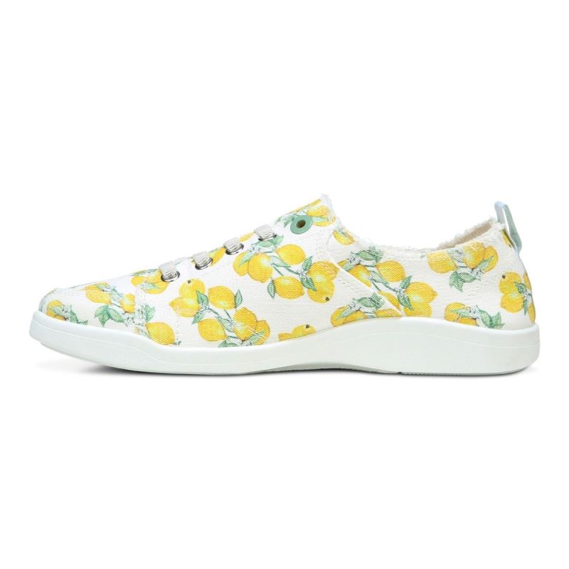 Vionic Women's Pismo Casual Sneaker - Lemons