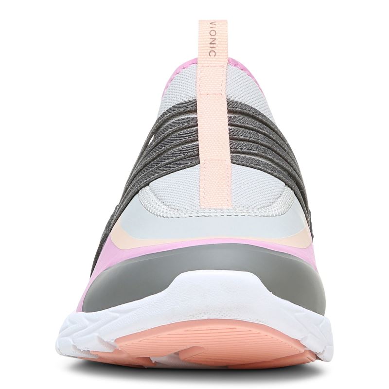 Vionic Women's Vayda Slip On Sneaker - Grey Pink