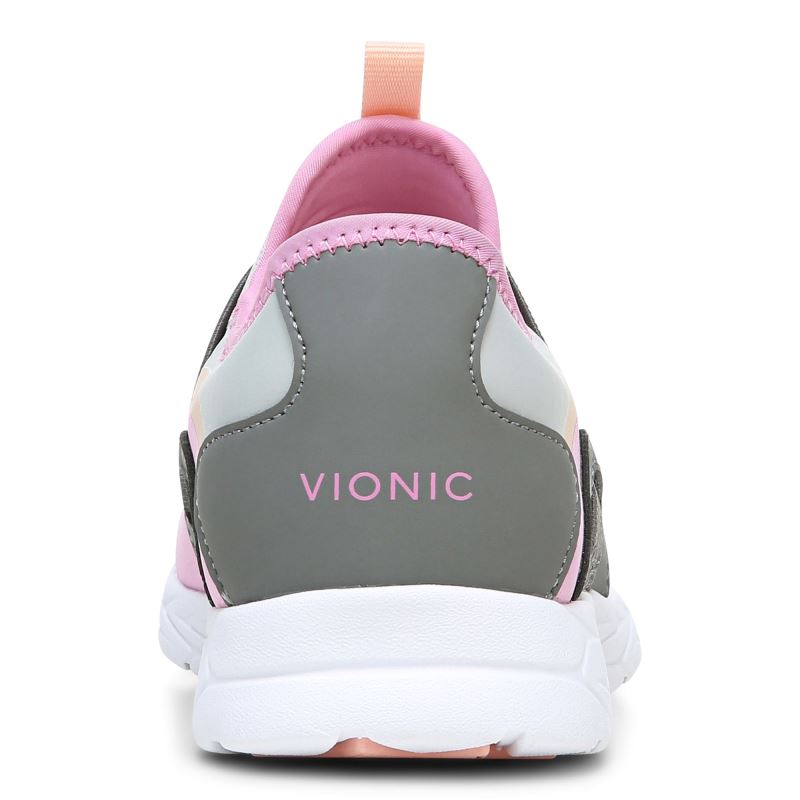 Vionic Women's Vayda Slip On Sneaker - Grey Pink