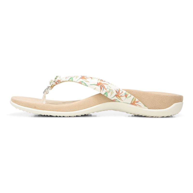 Vionic Women's Bella Toe Post Sandal - Marshmallow