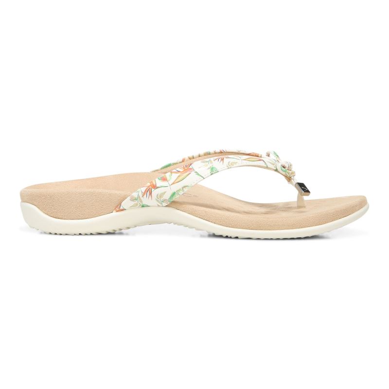 Vionic Women's Bella Toe Post Sandal - Marshmallow