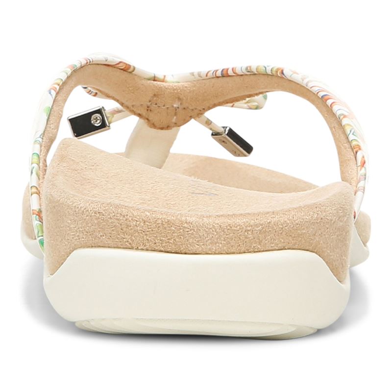 Vionic Women's Bella Toe Post Sandal - Marshmallow