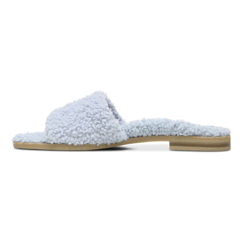 Vionic Women's Demi Shearling Slide - Arctic Ice