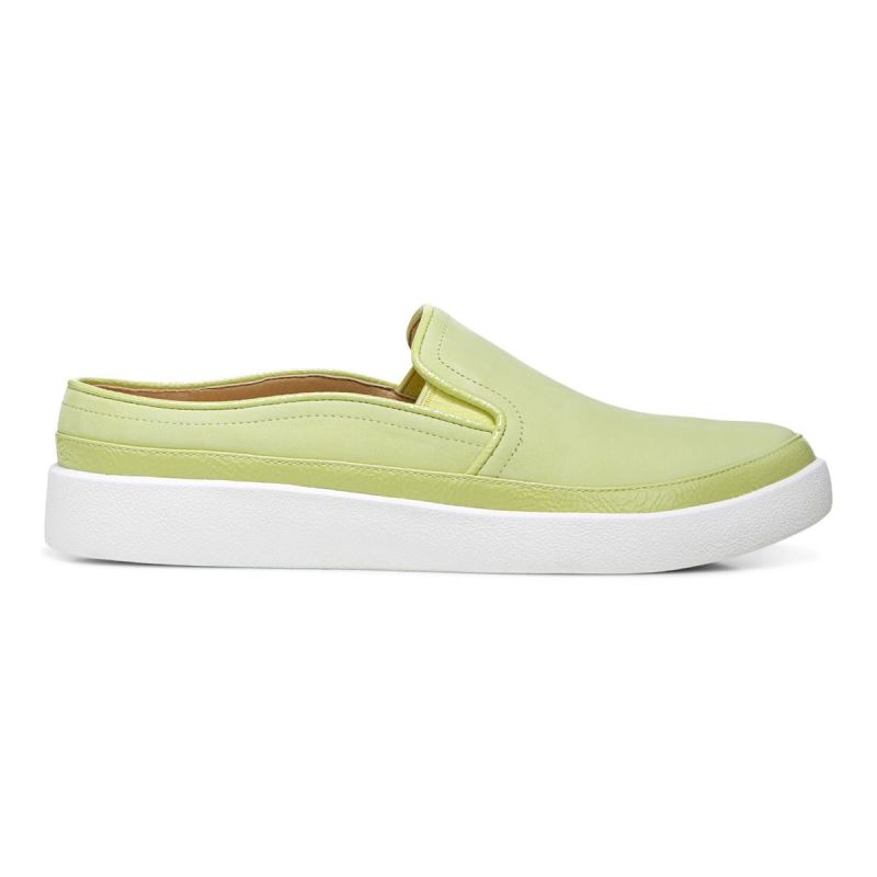 Vionic Women's Effortless Slip on Sneaker - Pale Lime